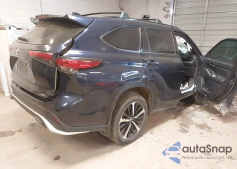 2021 Toyota Highlander Xse z USA, uszkodzony, nr VIN 5TDLZRAH9MS064231